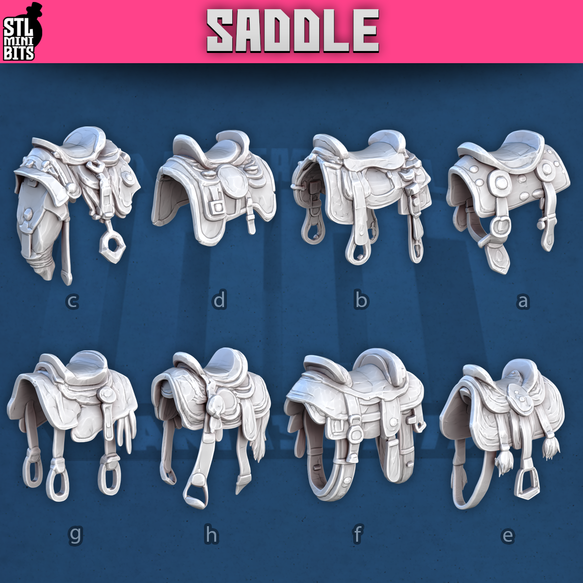 1001 Fantasy Bits - Saddle