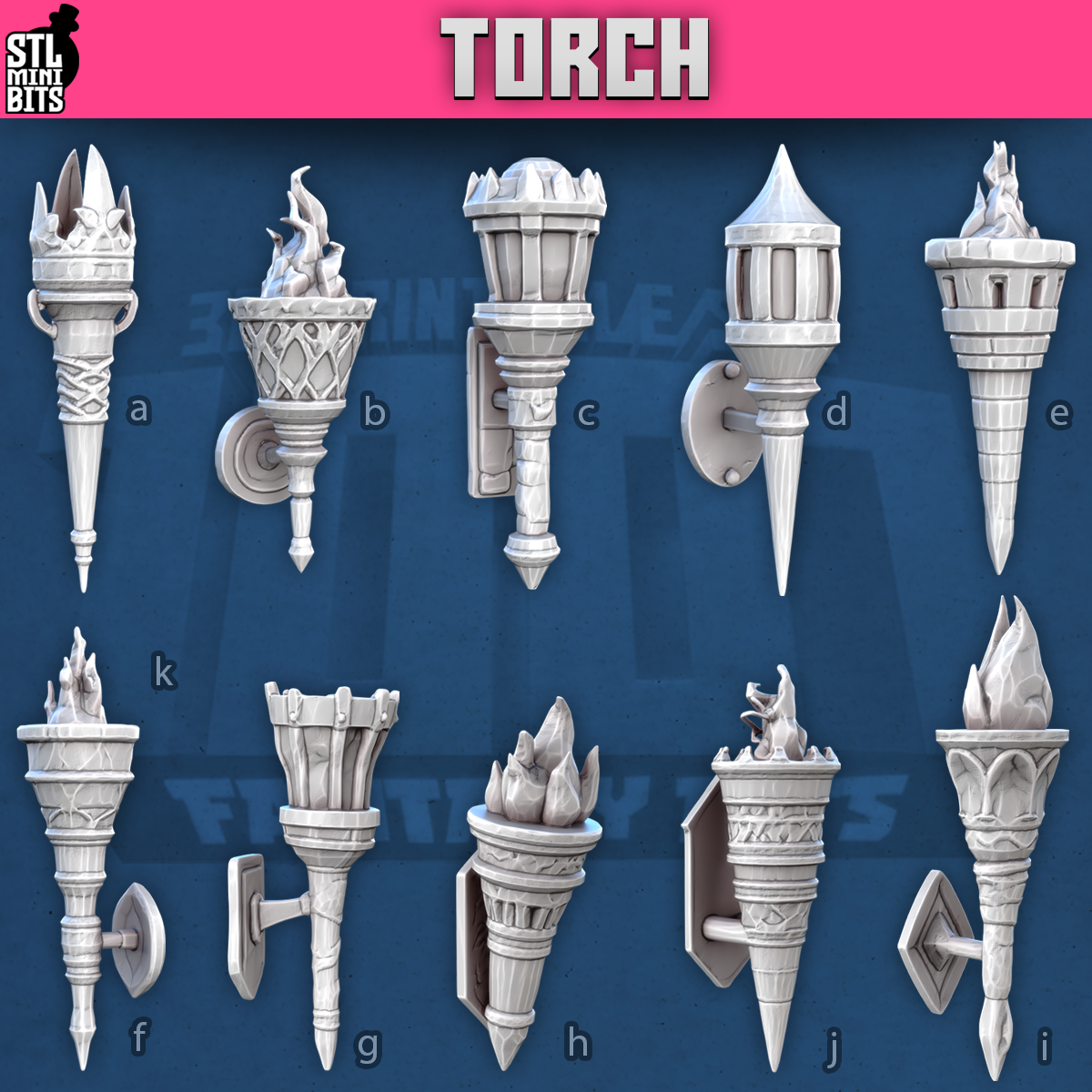 1001 Fantasy Bits - Torch