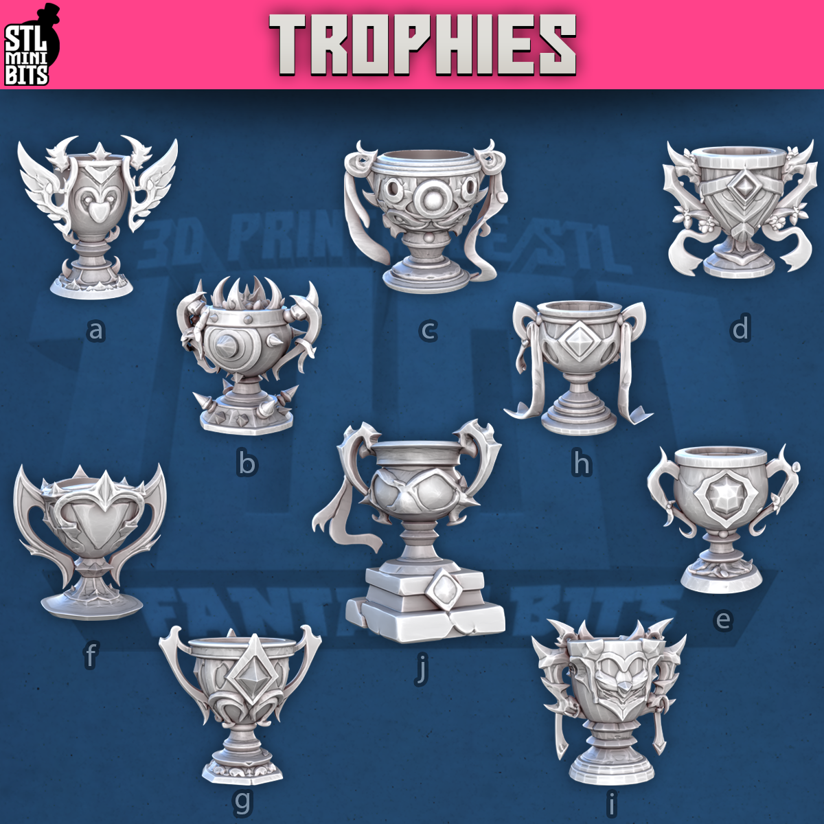 1001 Fantasy Bits - Trophies