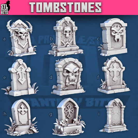 1001 Fantasy Bits - Tombstones