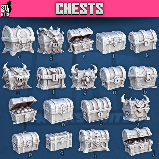 1001 Fantasy Bits - Chests