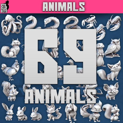 1001 Fantasy Bits - Animals