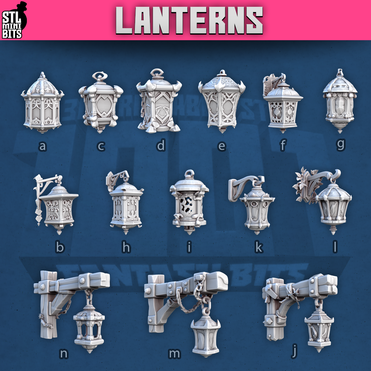 1001 Fantasy Bits - Latterns