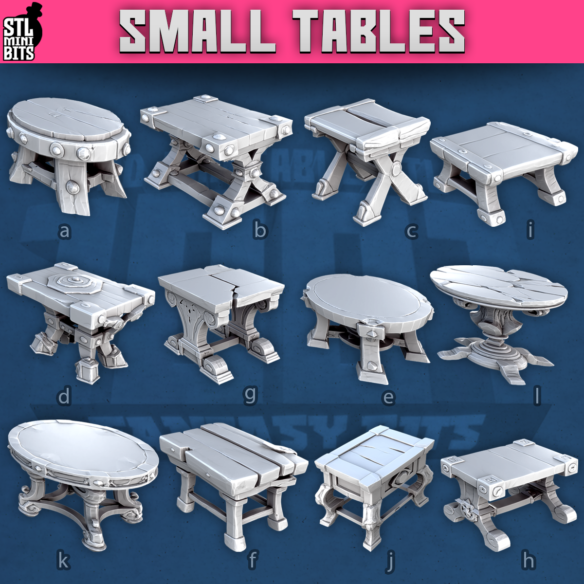 1001 Fantasy Bits - Small Tables