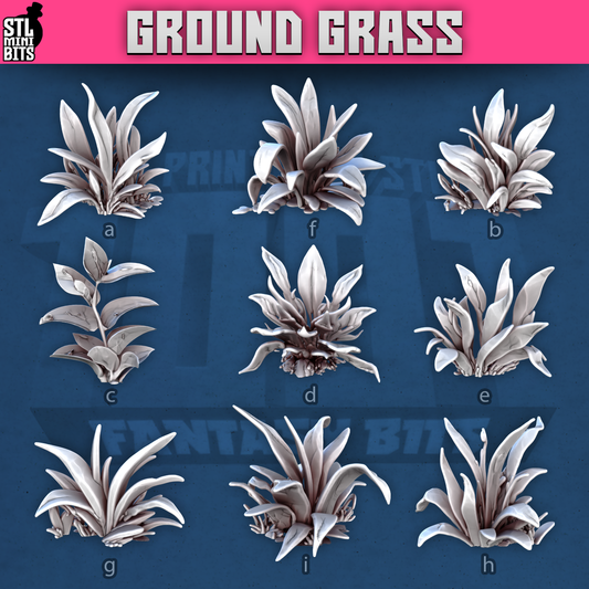1001 Fantasy Bits - Ground Grass