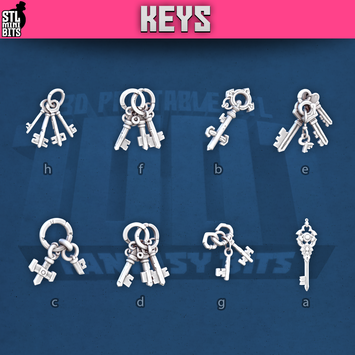 1001 Fantasy Bits - Keys