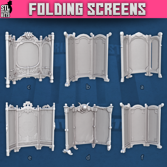 1001 Fantasy Bits - Folding Screens