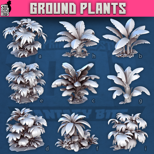1001 Fantasy Bits - Ground Plants