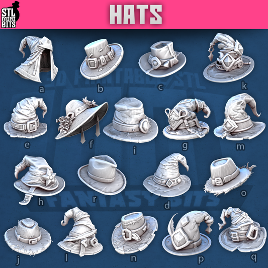 1001 Fantasy Bits - Hats