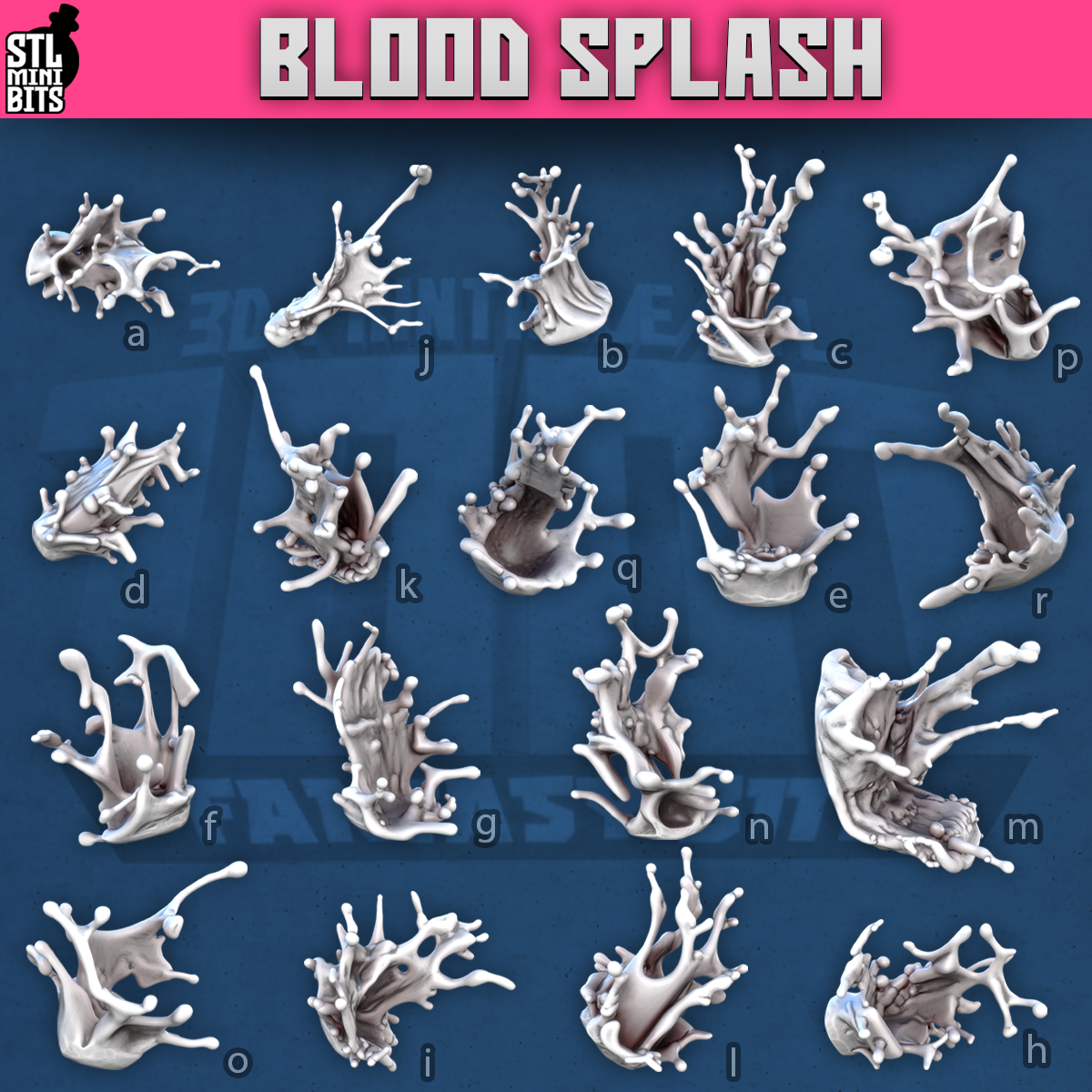 1001 Fantasy Bits - Blood Splash