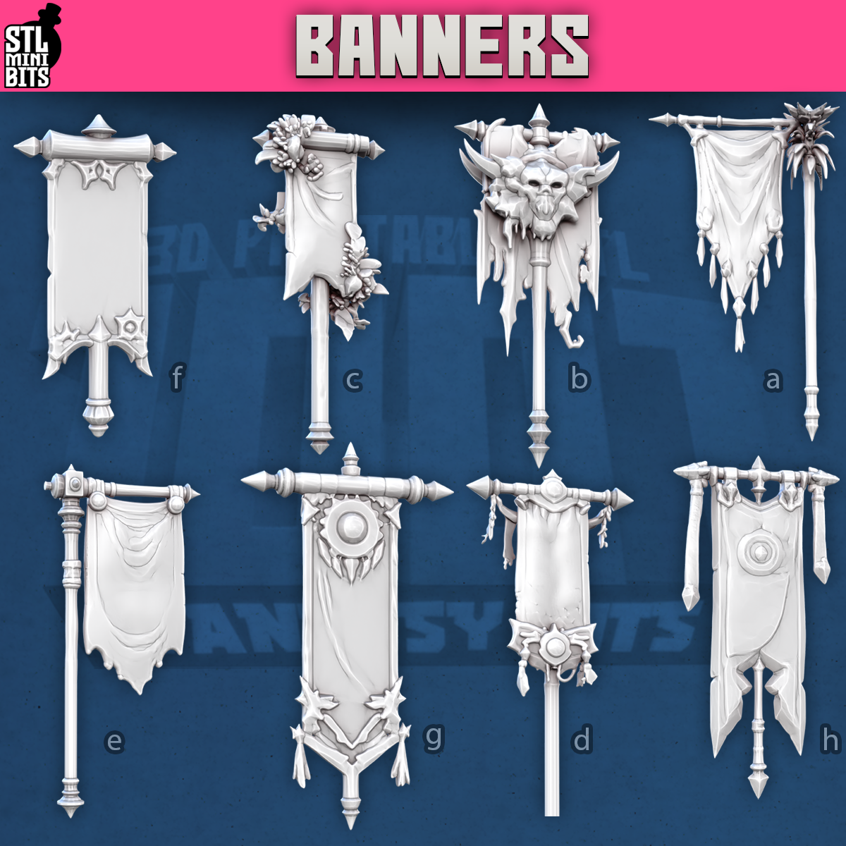 1001 Fantasy Bits - Banners