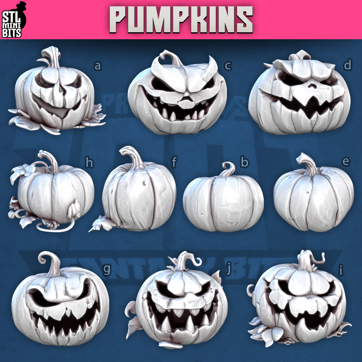1001 Fantasy Bits - Pumpkins
